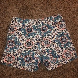 Loft 00 pattern shorts